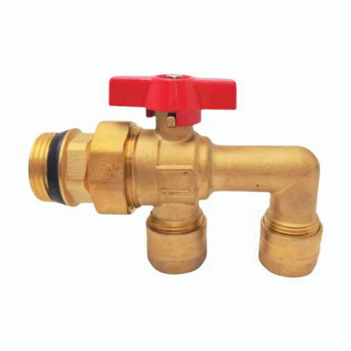 I-valve yebhola yohlobo lwe-Brass F