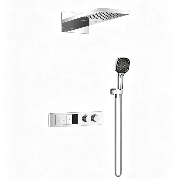 I-Thermostatic Overhead Shower Efihliwe kanye Nesethi Yeshawa Ephathwayo Ephathwayo