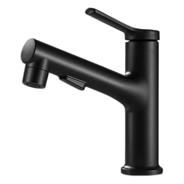 I-Cylindrical Basin Mixer Pull-Out Faucet