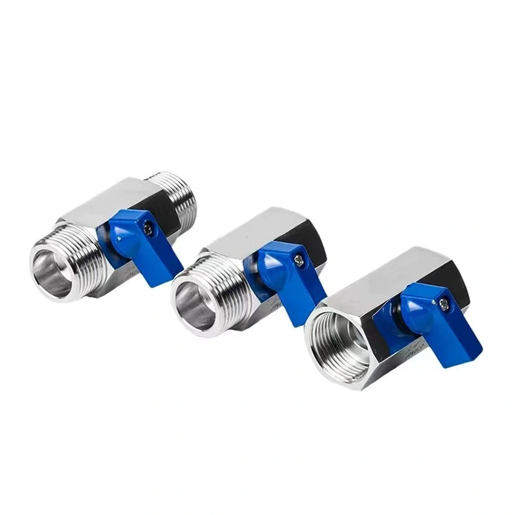 I-Mini Ball Valve Ekhethekile ye-HVAC neGas