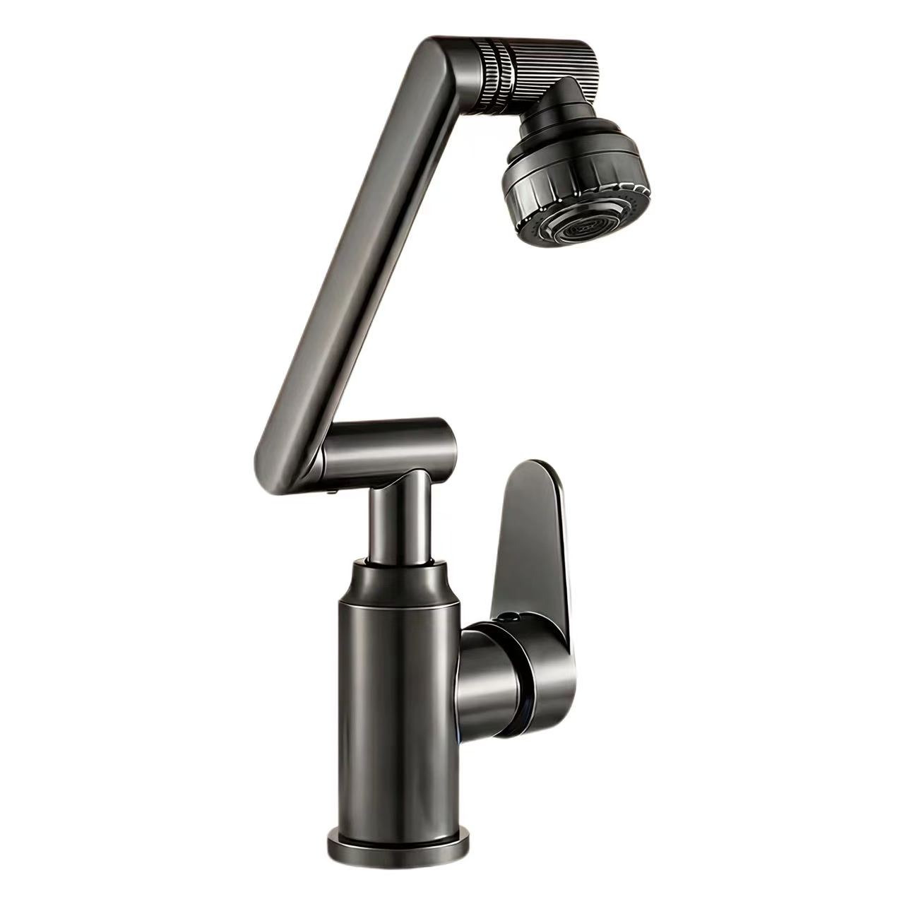 I-Rotating Arm Robotic Arm Hot And Cold Basin Faucet