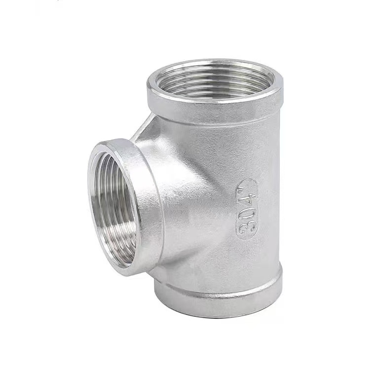 I-Stainless Steel Reducing Tee, Iduna-Isifazane-Isilisa